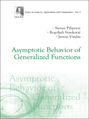 cover image of Asymptotic Behavior of Generalized Functions
